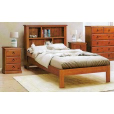 Atlas Bed With Bookend - King Single Atlas Bed With Bookend - King Single