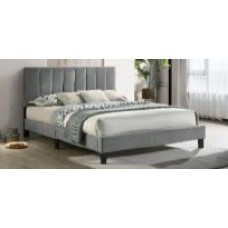 Capri Bed in a Box - Velvet Grey - Queen