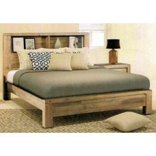 Cassie Bookend Bed - Queen