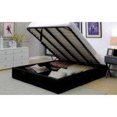Gas Lift Bed Base - Charcoal - Queen