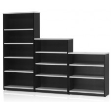 Logan Bookcase 1800 x 900 - White/Ironstone