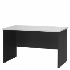 Logan Student Desk - White/Ironstone