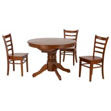 Benowa 5 Piece Dining Suite - Antique Oak