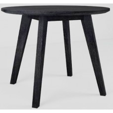 Ella 5 Piece Dining Suite - Brushed Black / Cross Back