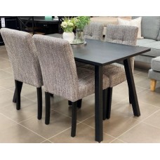 Lincoln / Waffle Chair 5 Piece Dining Suite 