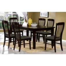 Westgate Seven Piece Dining Suite - Wenge