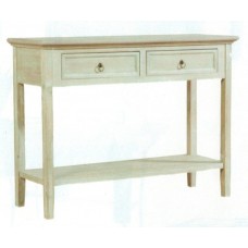 Naples Hall Table - Antique White