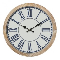 Extra Large Hamptons Blue and White Wall Clock