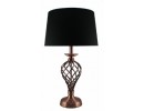 Large twist base lamp