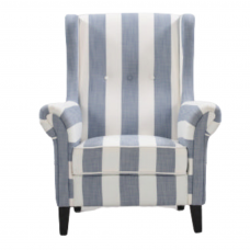 Bliss Wing Chair in Hamptons Fabric