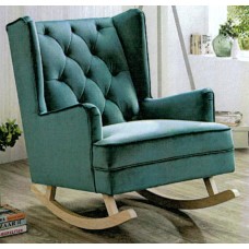Bloom 2 in 1 Convertible Rocking Chair - Teal