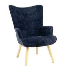 Lucy Reading Chair - Dark Blue