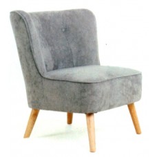Saba Accent Chair - Light Grey