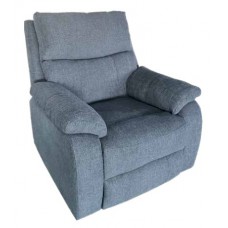 Zola Recliner - Steel Blue
