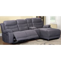 Brooklyn 2RRC+Chaise - Charcoal