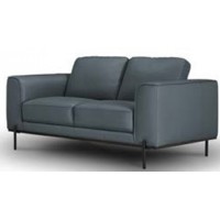 Jeremiah 2 Seater -  Capri Leather - Blue