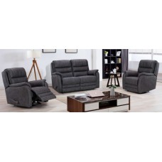 Terence Lounge Suite - Charcoal