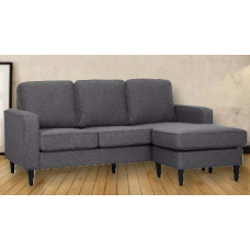 Waterfall Two Seater + Chaise - Grey