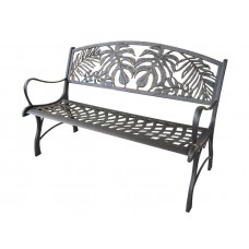 Cast Iron Bench - Monstera