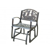 Cast Iron Glider Chair - Kookaburras