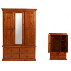 Dawson 3 Door 4 Drawer Wardrobe