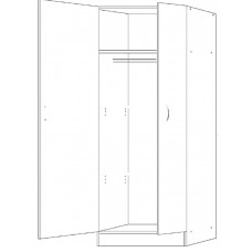 Style 800 Wardrobe - All Hanging