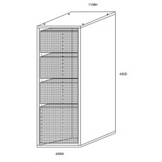 Style Wardrobe Insert - Four Baskets