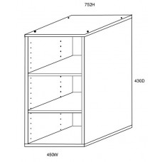 Style Wardrobe Insert - Two Adjustable Shelves Style Wardrobe Insert - Two Adjustable Shelves