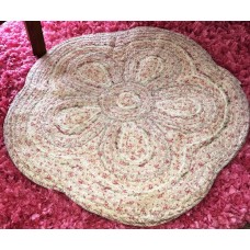 Tara Flower Shaped Floor Mat