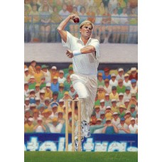 Shane Warne by Brett Moffat - Limited Edition Print