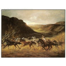 The Brumby Catcher by Dorothy Gauvin - Limited Edition Print